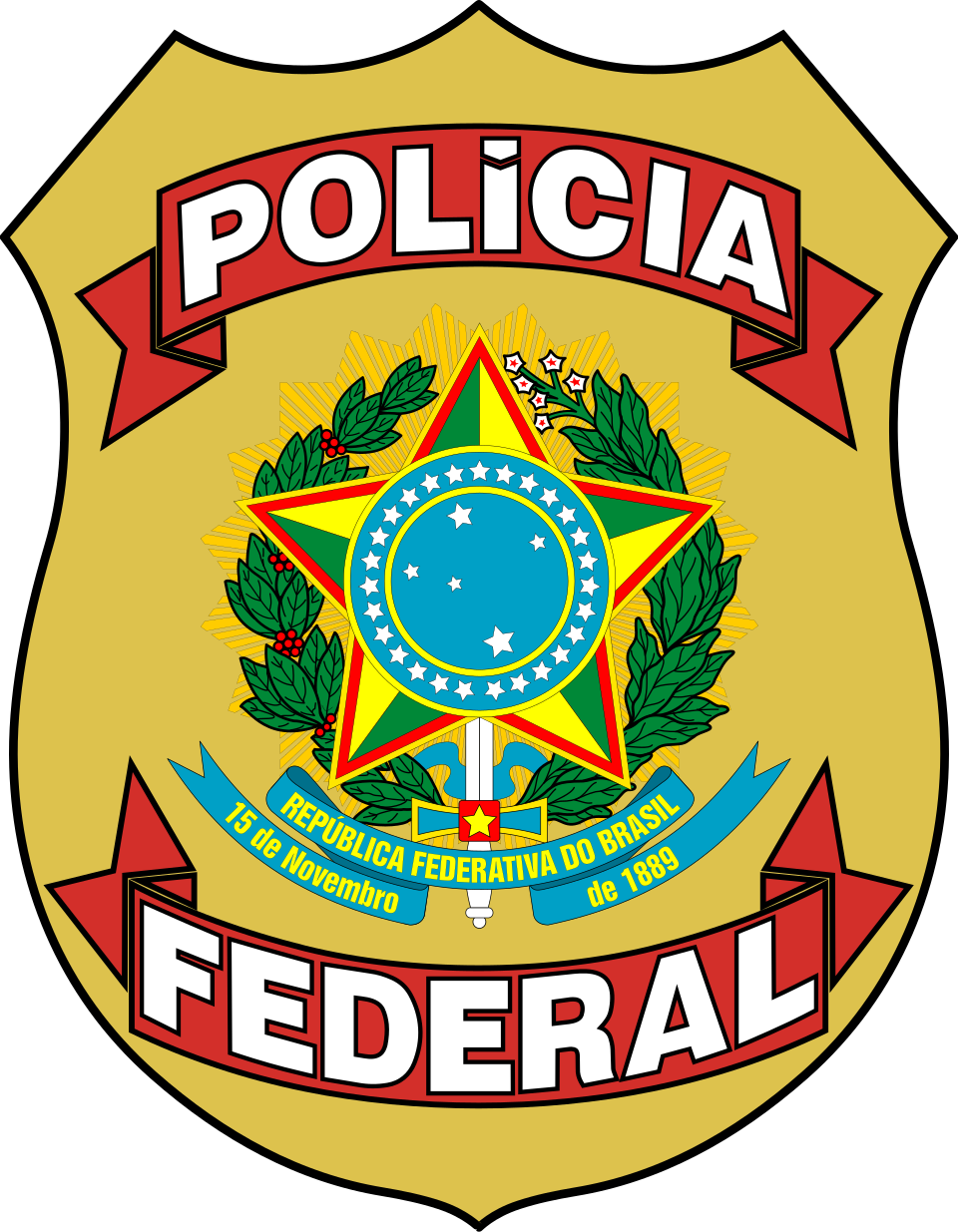 Logo Polícia Federal